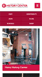 Mobile Screenshot of heinzhistorycenter.org